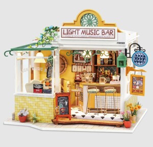 Robotime Mini maison à construire - Light Music Bar 6946785115833