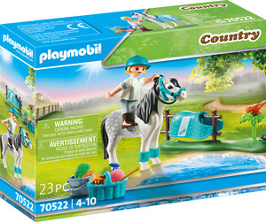 Playmobil Playmobil 70522 Cavalière avec poney gris 4008789705228
