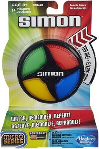Hasbro Simon Micro Series (fr) de mémoire 195166221700