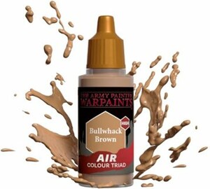 The Army Painter Warpaints Acrylics: Air Bullwhack Brown 18ml/0.6 Oz 5713799412385