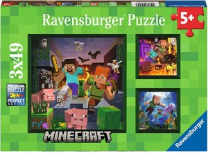 Ravensburger Casse-tête 49x3 Minecraft Biomes 4005556056217