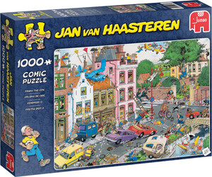 Jumbo Casse-tête 1000 Jan van Haasteren - Vendredi 13 8710126190692