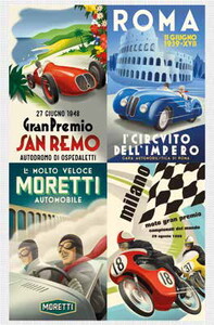 Piatnik Casse-tête 1000 Sports motorisés italiens classiques (Classic Italians) 9001890550843