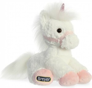 Aurora Breyer - white/pink unicorn 11" 092943143678