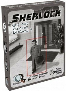 Geek Attitude Games Série Sherlock (fr) Qui est Vincent Leblanc 3770005193300